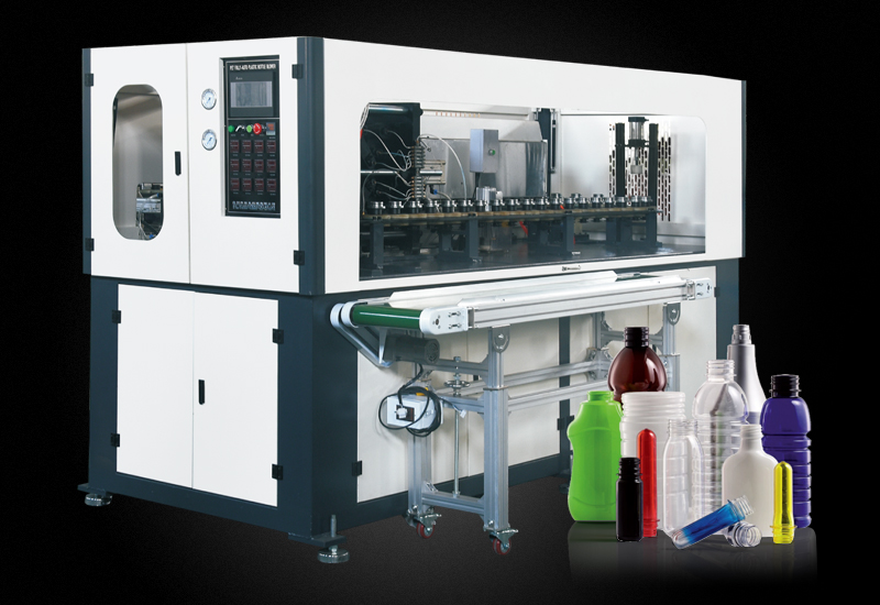 Linear hand inserted bottle bl...