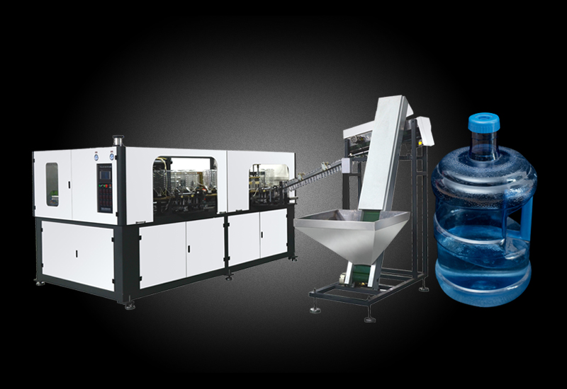 Semi automatic bottle blowing...