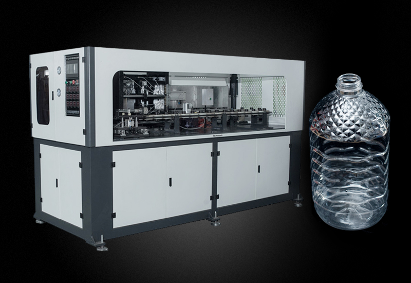 Semi automatic bottle blowing...